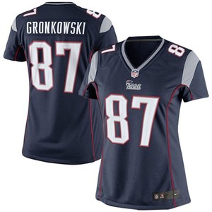 Rob Gronkowski New England Patriots Nike Girls Youth Game Jersey - Navy Blue - Cocomos