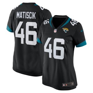 Ross Matiscik Jacksonville Jaguars Womens Game Jersey Black Nfl