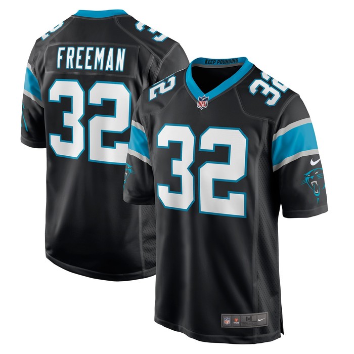 Royce Freeman Carolina Panthers Game Jersey - Black Nfl