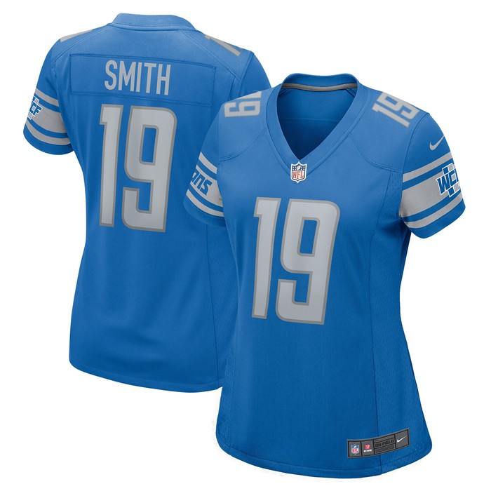 Saivion Smith Detroit Lions Womens Player Game Jersey - Blue Nfl - Cocomos