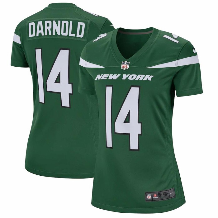 Sam Darnold New York Jets Nike Womens Game Jersey - Gotham Green - Cocomos