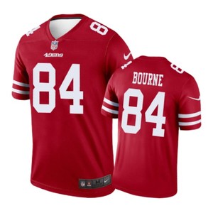 San Francisco 49ers #84 Kendrick Bourne Nike Color Rush Scarlet Jersey