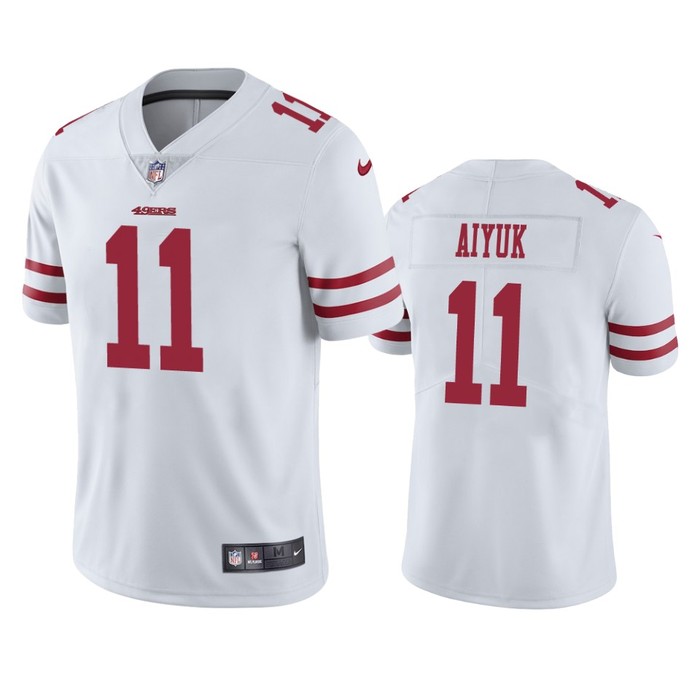 San Francisco 49ers Brandon Aiyuk White 2020 Nfl Draft Vapor Limited Jersey