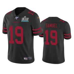 San Francisco 49ers Deebo Samuel Black Super Bowl Liv Vapor Limited Jersey