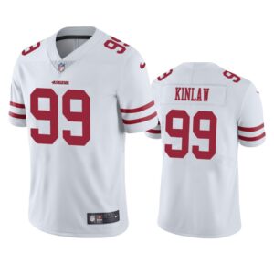 San Francisco 49ers Javon Kinlaw White 2020 Nfl Draft Vapor Limited Jersey - Cocomos