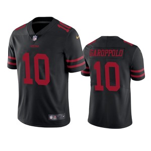 San Francisco 49ers Jimmy Garoppolo Black Vapor Untouchable Limited Jersey