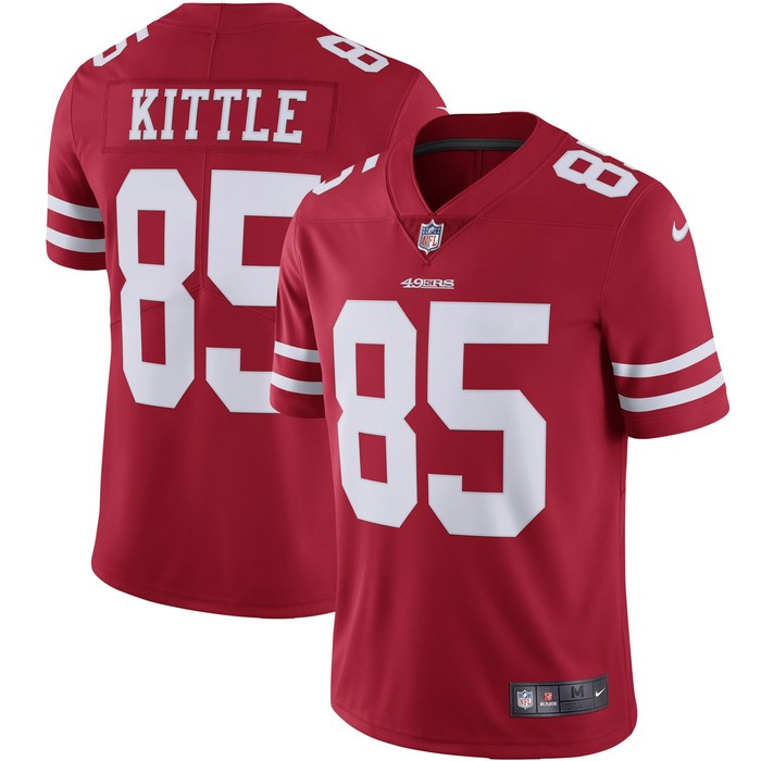 San Francisco 49ers Vapor Limited Player Jersey - Scarlet Nfl