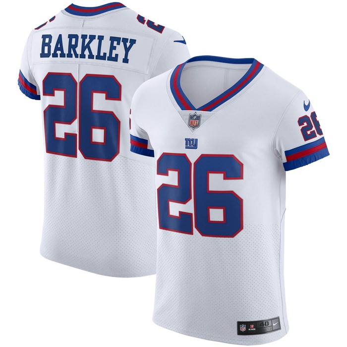 Saquon Barkley New York Giants Vapor Elite Player Jersey - White Nfl