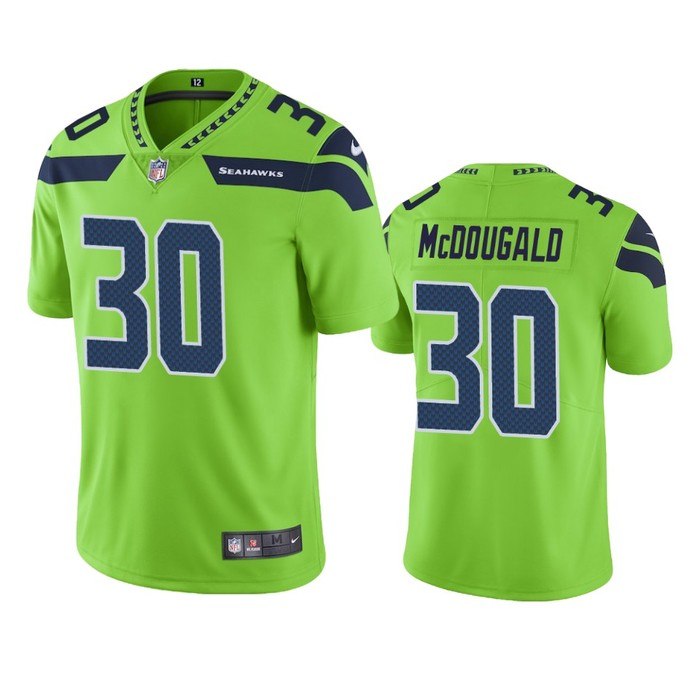 Seattle Seahawks Bradley Mcdougald Green Nike Color Rush Limited Jersey