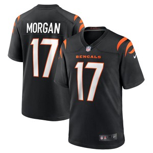 Stanley Morgan Cincinnati Bengals Player Game Jersey - Black Nfl