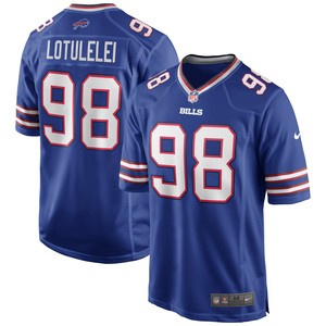 Star Lotulelei Buffalo Bills Game Player Jersey - Royal Nfl