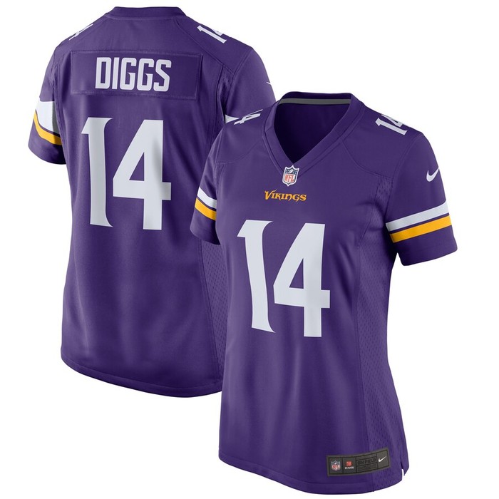 Stefon Diggs Minnesota Vikings Nike Womens Game Jersey - Purple - Cocomos