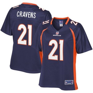 Sua Cravens Denver Broncos Nfl Pro Line Womens Alternate Player Jersey - Navy - Cocomos