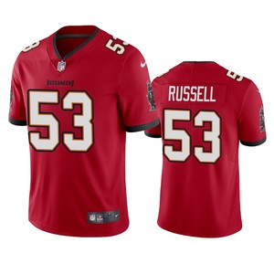 Tampa Bay Buccaneers Chapelle Russell Red Vapor Untouchable Limited Jersey