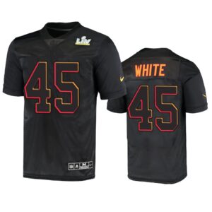 Tampa Bay Buccaneers Devin White Super Bowl Lv Black Limited Jersey - Cocomos