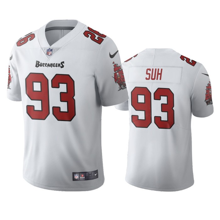 Tampa Bay Buccaneers Ndamukong Suh White 2020 Vapor Limited Jersey