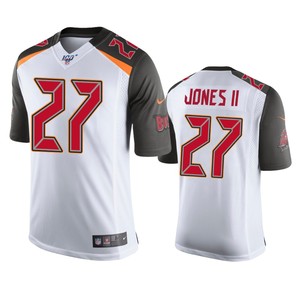 Tampa Bay Buccaneers Ronald Jones Ii White 100th Season Vapor Limited Jersey