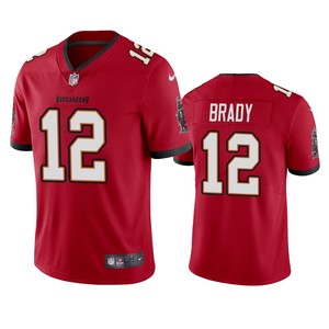 Tampa Bay Buccaneers Tom Brady Red 2020 Vapor Limited Jersey - Mens