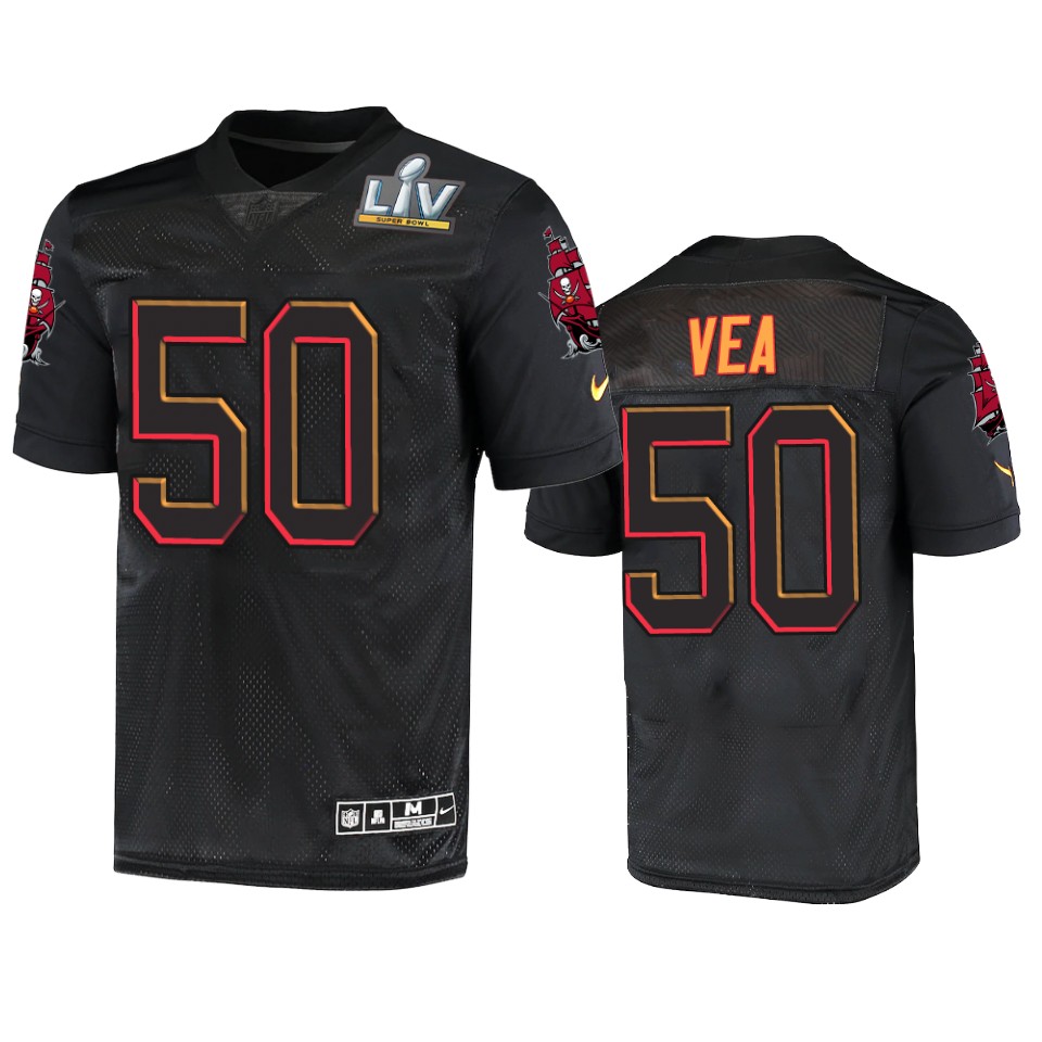 Tampa Bay Buccaneers Vita Vea Super Bowl Lv Black Jersey - Cocomos