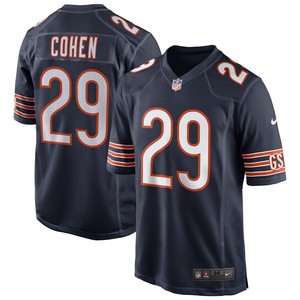 Tarik Cohen Chicago Bears Game Jersey - Navy Nfl