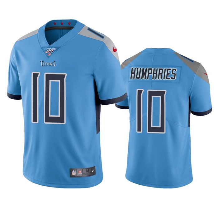 Tennessee Titans Adam Humphries Light Blue 100th Season Vapor Limited Jersey - Cocomos