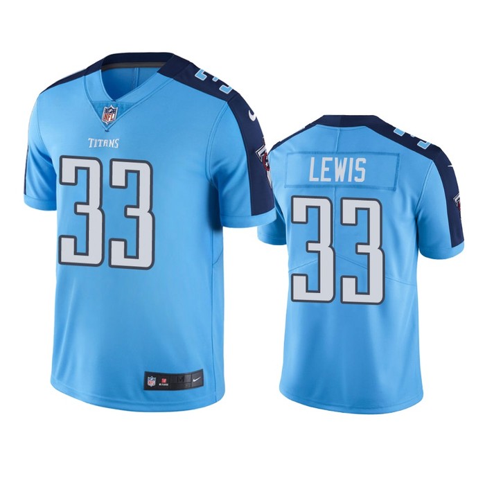 Tennessee Titans Dion Lewis Light Blue Nike Color Rush Limited Jersey - Cocomos