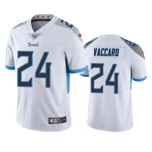 Tennessee Titans Kenny Vaccaro White 100th Season Vapor Limited Jersey