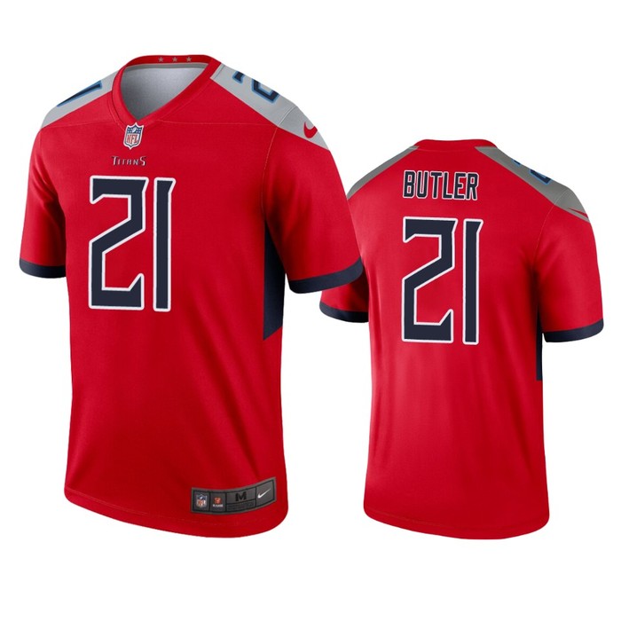 Tennessee Titans Malcolm Butler Red Inverted Legend Jersey