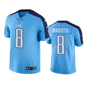 Tennessee Titans Marcus Mariota Light Blue Nike Color Rush Limited Jersey