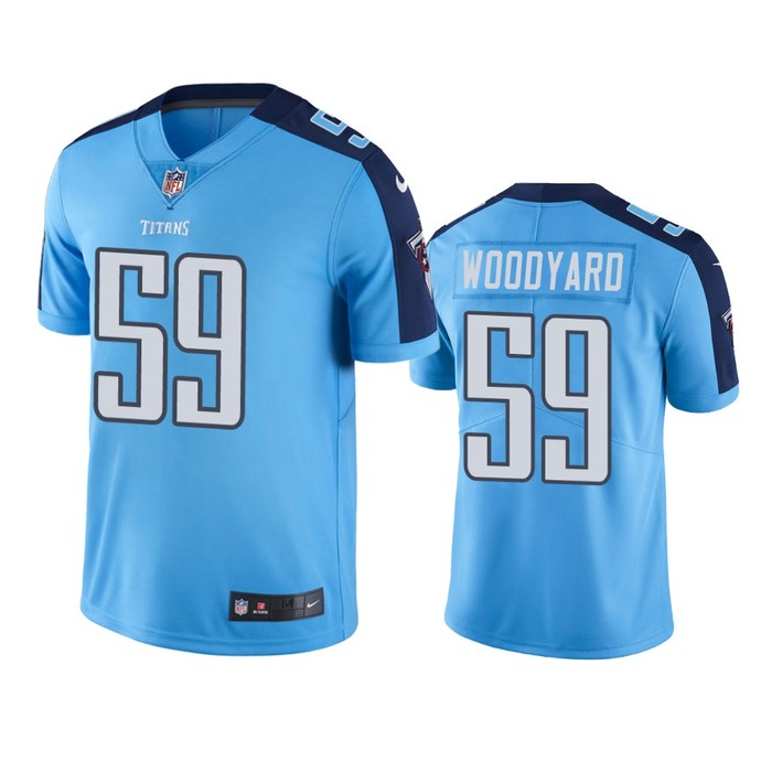 Tennessee Titans Wesley Woodyard Light Blue Nike Color Rush Limited Jersey