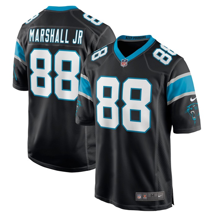 Terrace Marshall Jr. Carolina Panthers Game Jersey - Black Nfl