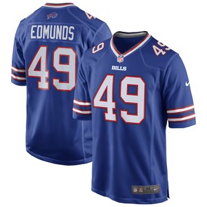 Tremaine Edmunds Buffalo Bills Team Game Player Jersey - Royal Nfl