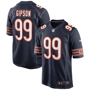 Trevis Gipson Chicago Bears Game Jersey - Navy Nfl