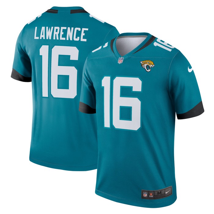 Trevor Lawrence Jacksonville Jaguars Legend Jersey - Teal Nfl