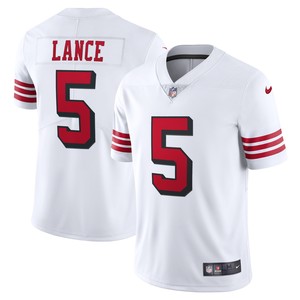 Trey Lance San Francisco 49ers Alternate 2 Vapor Limited Jersey White Nfl