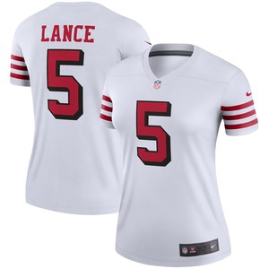 Trey Lance San Francisco 49ers Womens Alternate Legend Jersey White Nfl