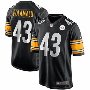 Troy Polamalu Pittsburgh Steelers Nike Game Retired Player Jersey - Black - Cocomos