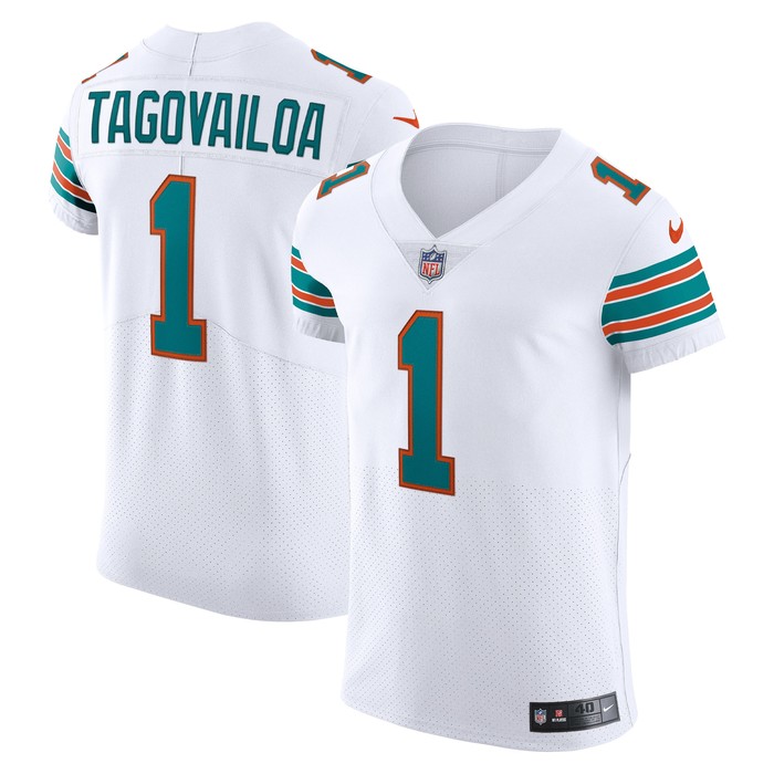 Tua Tagovailoa Miami Dolphins Vapor Elite Jersey - White Nfl