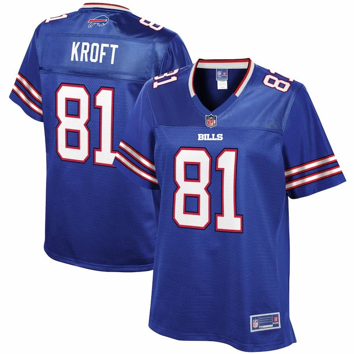 Tyler Kroft Buffalo Bills Nfl Pro Line Womens Team Player Jersey - Royal - Cocomos