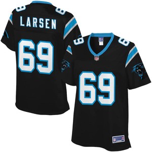 Tyler Larsen Carolina Panthers Nfl Pro Line Womens Player Jersey - Black