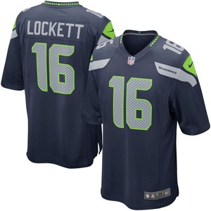 Tyler Lockett Seattle Seahawks Nike Youth Team Color Game Jersey - College Navy