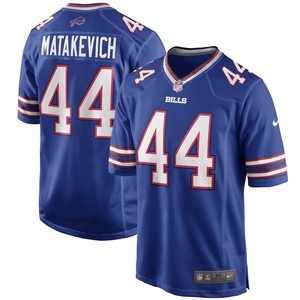 Tyler Matakevich Buffalo Bills Game Player Jersey - Royal Nfl