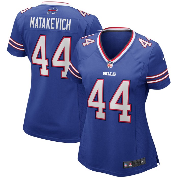 Tyler Matakevich Buffalo Bills Womens Player Game Jersey - Royal Nfl