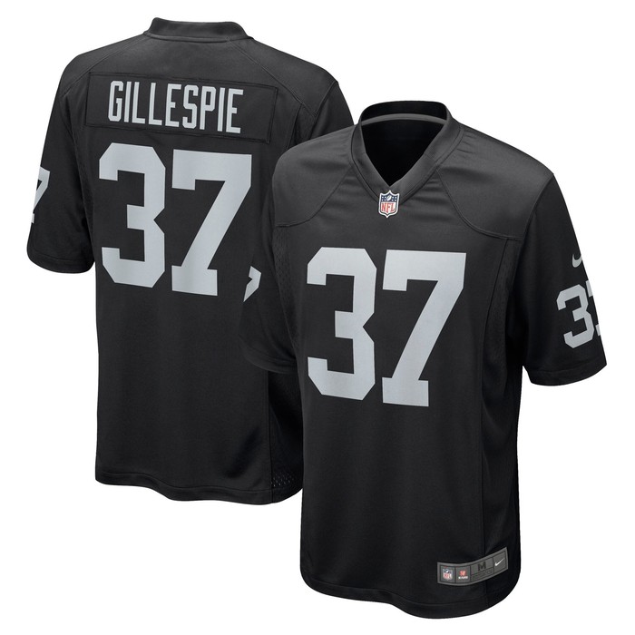 Tyree Gillespie Las Vegas Raiders Game Jersey - Black Nfl