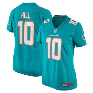 Tyreek Hill Miami Dolphins Womens Game Jersey - Aqua Nfl