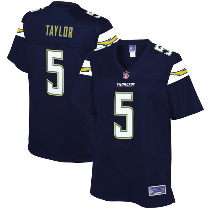 Tyrod Taylor Los Angeles Chargers Nfl Pro Line Womens Primary Player Jersey - Navy