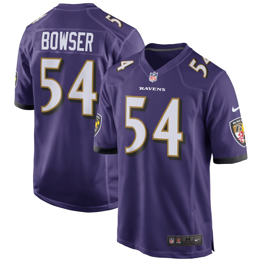 Tyus Bowser Baltimore Ravens Nike Game Jersey - Purple - Cocomos