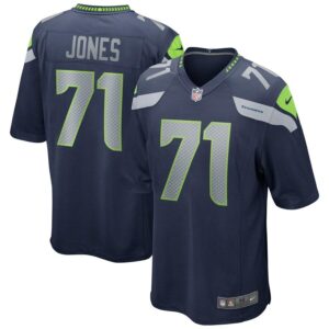 Walter Jones Seattle Seahawks Nike Game Retired Player Jersey - College Navy - Cocomos