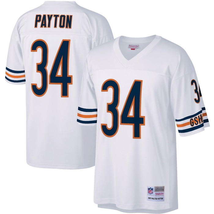 Walter Payton Chicago Bears Mitchell & Ness Legacy Replica Jersey - White Nfl