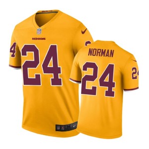 Washington Redskins #24 Josh Norman Nike Color Rush Gold Jersey - Cocomos